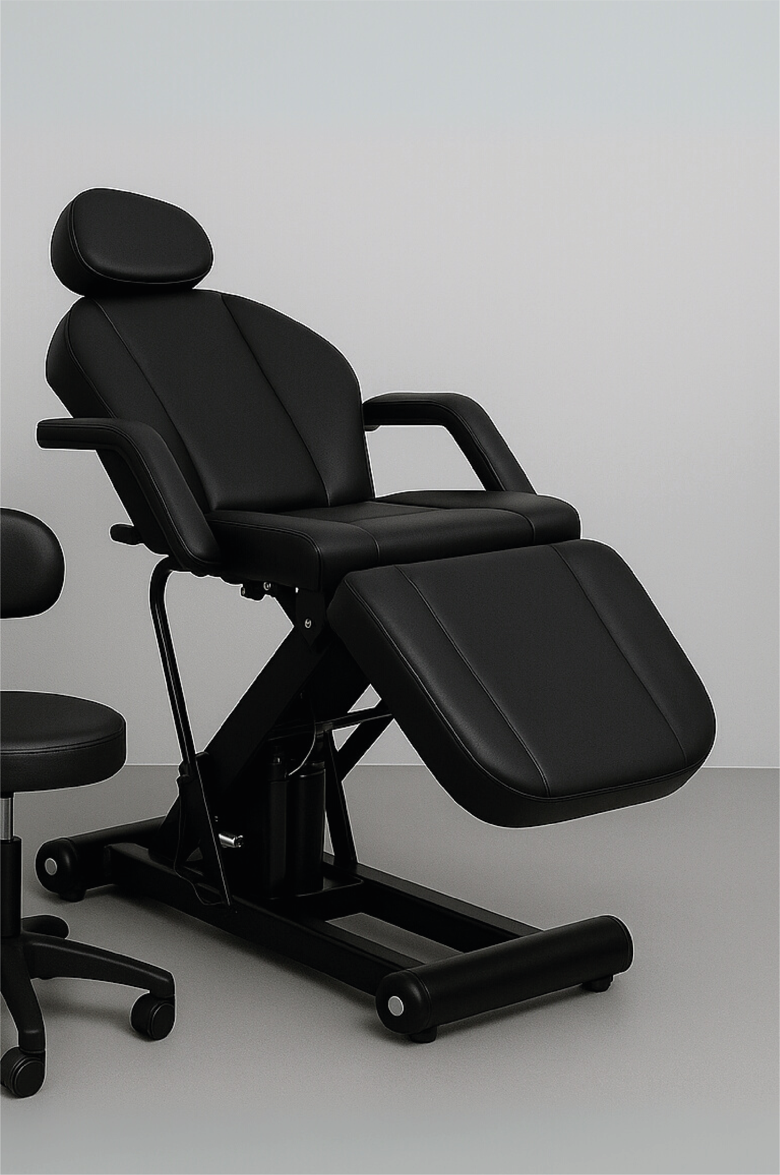 Camilla profesional línea Black Line para estudios de tatuaje en Colombia